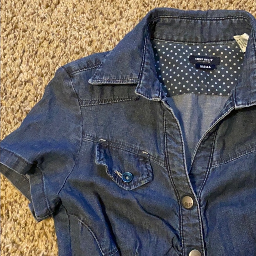 Miss Sixty Denim Dress - Picture 3 of 11